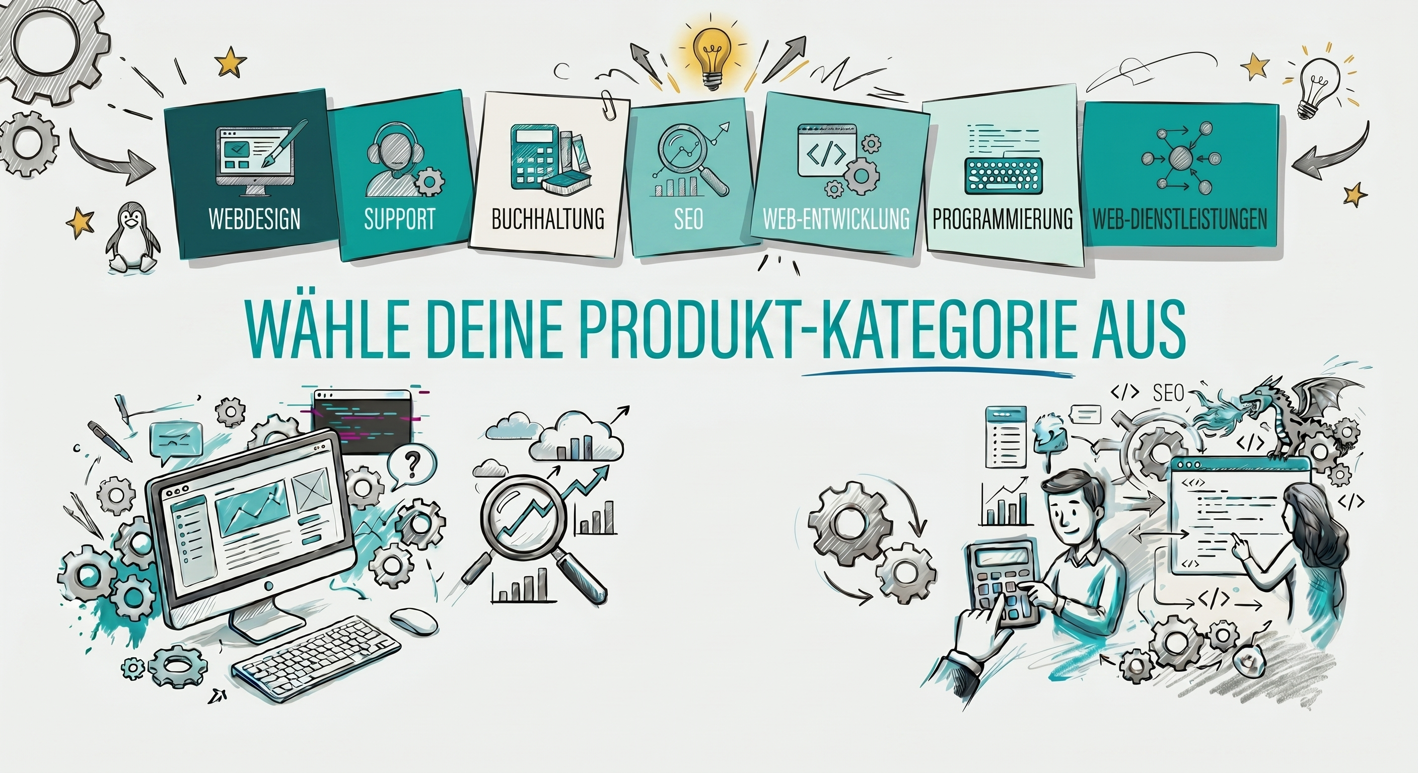 Produkte & Pakete Teaser